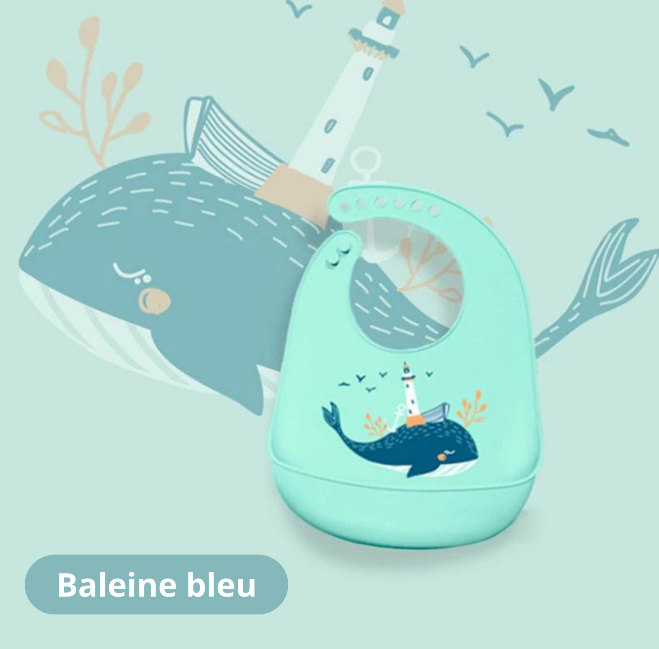 Bavoir bébé | SilikonBib™