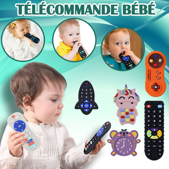 Télécommande bébé |Silicone Teether™