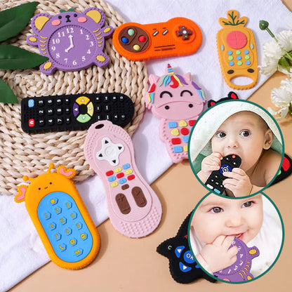 Télécommande bébé |Silicone Teether™